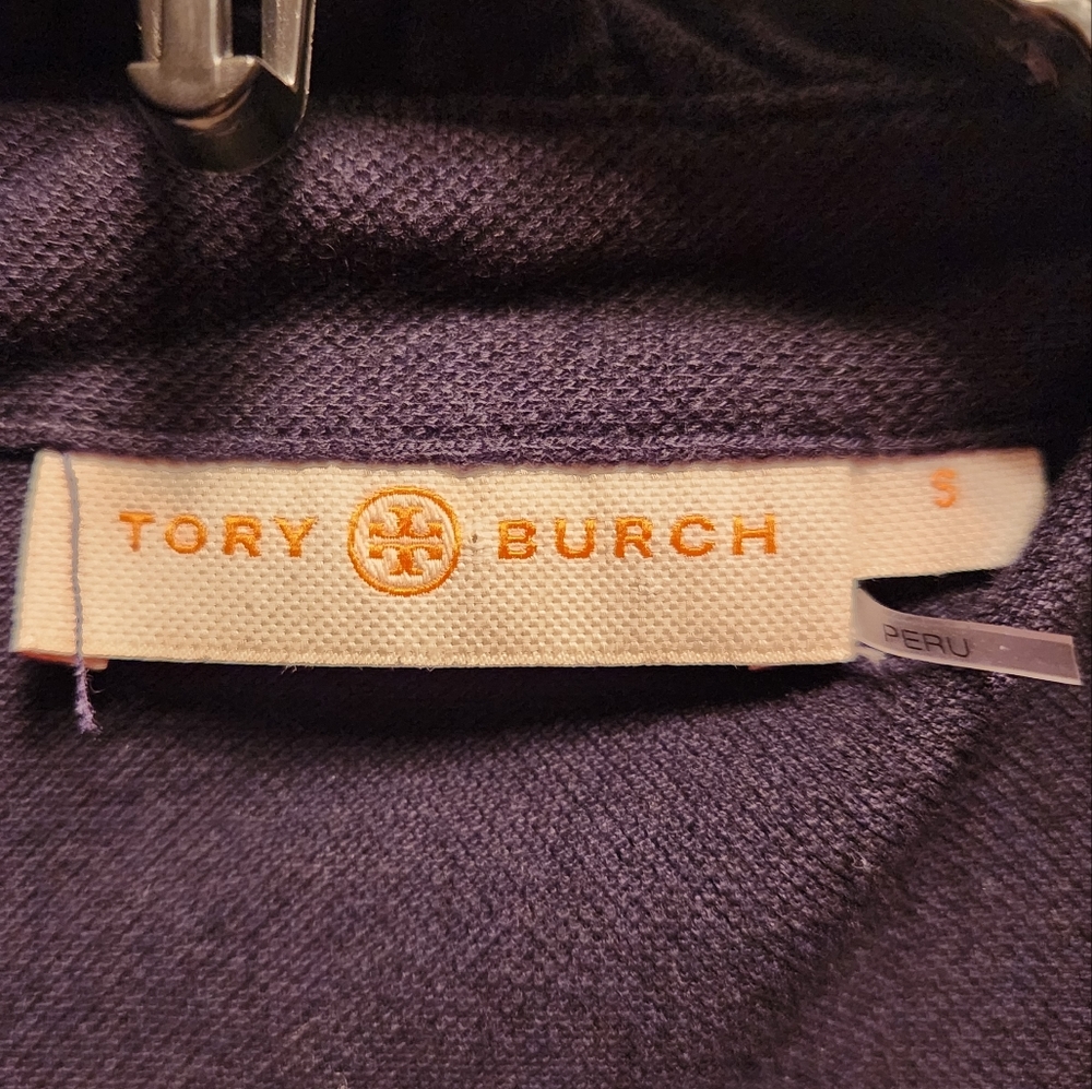 Tory Burch Blue Long Sleeve Top - Picture 4 of 6